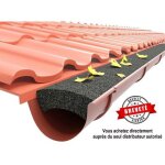 Filtre en mousse pour gouttire 150 mm ? protection anti - feuilles rsistant aux uv rouleau 10 m installation ...
