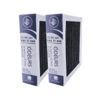 Filtre officiel vmi - lot de 2 filtres anti odeurs - pour vmi urban cube et cave - purification dair ...