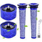 Filtres de rechange pour aspirateur pour dyson v6 absolute 2 post - filtres hepa et 2 pr - filtres pices ...