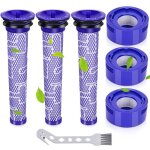 Filtres de rechange aspirateur pour dyson v8 v7 absolute animal motorhead remplace les pi�ces # 965661 ...
