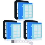 Filtres de rechange - netboat - philips power pro compact - hepa 13 - 3 pi�ces - outil de nettoyage inclus ...