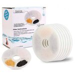 Filtre de remplacement pour fontaine eau - 12 pices pour animaux domestiques pzcc