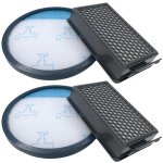 Filtre remplacement zr78000 [lot 4] compatible rowenta compact power xxl / power cyclonic xxl / moulinex ...