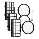 Filtres pour rowenta silence force cyclonic ro76xx filtre hepa pi�ce de rechange accessoire pour aspirateur ...
