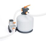 Filtre  sable - bestway - 11 355 l / h - avec prfiltre - pour piscines de 1100  66 600 l