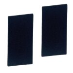 Filtre - whirlpool - 481010354757 - lot de 2 - compatible sèche linge - noir Filtre - whirlpool - 481010354757 - lot de 2 - compatible sèche linge - noir