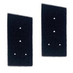 Filtre - whirlpool - 481010716911 - lot de 2 - compatible sche linge - noir