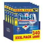 Finish quantum pastilles lave - vaisselle citron - elimine les taches tenaces - 340 tablettes lave - ...
