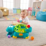 Fisher price dino musical jeu de balles baby go avec 6 balles et 8melodies et sons