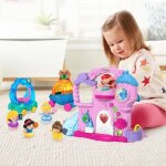 Fisher - price - little people château princesses disney + 2 vehicules Fisher - price - little people château princesses disney + 2 vehicules