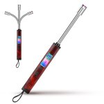 Fishtec - briquet plasma usb tête flexible 360° lcd arc sans flamme abs 14 cm batterie 170 mah bougies ... Fishtec - briquet plasma usb tête flexible 360° lcd arc sans flamme abs 14 cm batterie 170 mah bougies ...