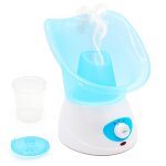 Fishtec inhalateur vapeur �lectrique - 2 embouts (facial & nasal) - diffusion vapeur chaude - r�servoir ...