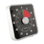 Minuteur visuel electrique fishtec alarme sonore timer maxi format silencieux