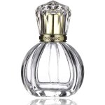 Flacon vaporisateur en forme de citrouille vintage rechargeable en verre cristal atomiseur vide 50 ml ...