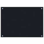 Vente - flash anti - claboussure dosseret de cuisine / crdence de cuisine noir 70x50 cm verre tremp ...