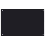 Vente - flash anti - éclaboussure dosseret de cuisine / crédence de cuisine noir 80x50 cm verre trempé ... Vente - flash anti - éclaboussure dosseret de cuisine / crédence de cuisine noir 80x50 cm verre trempé ...