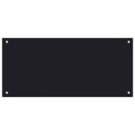 Vente - flash anti - éclaboussure dosseret de cuisine / crédence de cuisine noir 90x40 cm verre trempé ... Vente - flash anti - éclaboussure dosseret de cuisine / crédence de cuisine noir 90x40 cm verre trempé ...