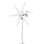 Flasidu kit générateur turbine Éolienne Énergie 12 v 800w 6 pales contrôleur intégré protection contre ... Flasidu kit générateur turbine Éolienne Énergie 12 v 800w 6 pales contrôleur intégré protection contre ...