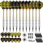 Fl�chettes � pointe souple - sightmark - 12 pi�ces - 24 ailettes laser - 100 embouts de remplacement ...