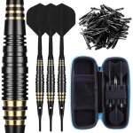 Fl�chettes professionnelles pour cible �lectronique - 3 unit�s 18g avec 30 pointes plastique