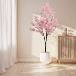 Fleur - plante artificielle - arbre artificiel - cerisier en fleurs artificiel - pour home salon balcon ...