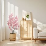 Fleur - plante artificielle - arbre artificiel - cerisier en fleurs - pour home salon balcon bureau dcoratifs ...