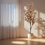 Fleur - plante artificielle - arbre artificiel - artificielle eucalyptus arbre � argent - pour home salon ...