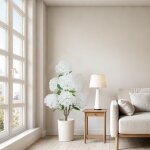 Fleur - plante artificielle - arbre artificiel - hortensia artificiel - pour home salon balcon bureau ...