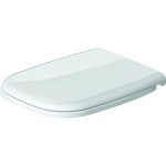 Fleuve - abattant wc - duravit d - code lunette ur�a - duroplast blanche charni�res inox design sobre ...