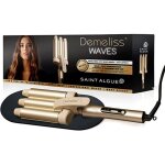 Fleuve - fers  boucler - onduleur effet wavy pro tourmaline cramique 10 niveaux tapis + pochette inclus ...