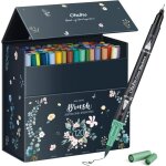 Fleuve - feutre acrylique - 120 couleurs feutres aquarelle double pointe fine & pinceau ? calligraphie ... Fleuve - feutre acrylique - 120 couleurs feutres aquarelle double pointe fine & pinceau ? calligraphie ...