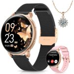 Fleuve - montre connect�e intelligente - femme appel bluetooth 127 hd 120 + sports cardio spo2 sommeil ...
