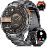 Fleuve - montre connect�e intelligente - homme 185 hd lampe led batterie 730mah 120 + sports cardio sommeil ...