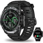 Fleuve - montre connecte intelligente - homme femme appel bluetooth 139 hd 112 + sports spo2 cardio ...