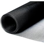 Fleuve - moustiquaires de fen�tre - moustiquaire fen�tre (250 x 120 cm noir) rouleau d�coupable anti ...