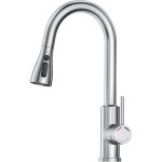 Fleuve - robinetterie de cuisine - mitigeur rabattable 4 modes douchette extensible acier inoxydable ... Fleuve - robinetterie de cuisine - mitigeur rabattable 4 modes douchette extensible acier inoxydable ...