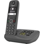 Fleuve - telephone fixe - a695a - t�l�phone dect avec r�pondeur - grand �cran contraste �lev� - audio ...