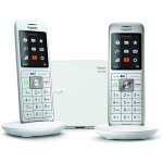 Fleuve - telephone fixe - cl660 duo - dect - 2 combin�s - blanc - version fran�aise