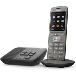 Fleuve - telephone fixe - cl660a solo - dect avec r�pondeur - gris anthracite - version fran�aise