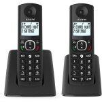 Fleuve - telephone fixe - f530 duo - t�l�phone dect - grand �cran r�tro�clair� - blocage appels - 2 m�moires ...