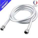 Flexible de douche - jamoonlbv® - pvc 175 m - raccord universel g1 / 2 - installation facile Flexible de douche - jamoonlbv® - pvc 175 m - raccord universel g1 / 2 - installation facile