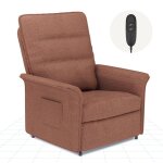 Flexispot fauteuil de relaxation fauteuil inclinable avec dossier r�glable 105� - 155� moka