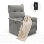 Flexispot x1 fauteuil de relaxation fauteuil inclinable avec dossier r�glable 105� - 155� fauteuil tv ...