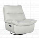 Flexispot xr6 oval fauteuil relaxant fauteuil �lectrique de couchage avec usb canap� pivotant avec dossier ...