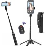 Flintronic perche selfie100cm perche � selfie quadrup�de avec t�l�commande amovibleperch� � selfie tr�pied ...