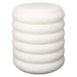 Floki - pouf - coffre 37cm matelass blanc