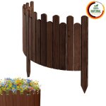 Floranica bordure jardin 40 cm marron 100cm clôture bois flexible palissade rouleau bordure bord pelouse ... Floranica bordure jardin 40 cm marron 100cm clôture bois flexible palissade rouleau bordure bord pelouse ...