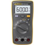 Fluke fluke - 107 / eur multim�tre num�rique cat iv 600 v affichage (nombre de points): 6000