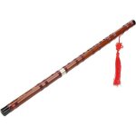 Fl�te en bois chinoise fl�te en bambou amer fl�te traditionnelle en bambou amer fl�te en bambou poli ...