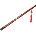 Flte en bois chinoise flte en bambou amer flte traditionnelle en bambou amer flte en bambou poli ...